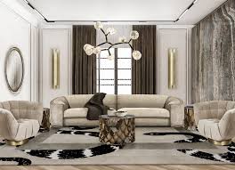 beautiful living rooms mid century