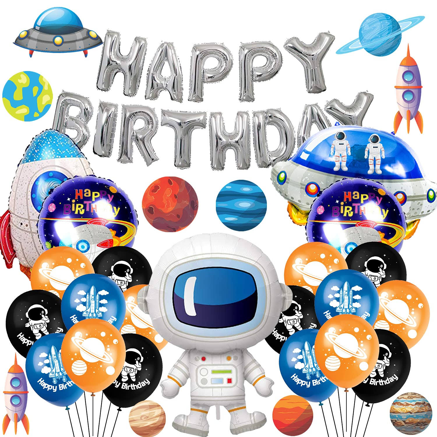 Space Theme Foil Balloons | Party Supplies in Noida product image