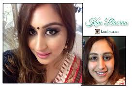 before and after makeup by kim basran