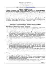 Cover Letter Objective For Resume Examples Entry Level