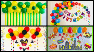 very easy balloon decoration ideas