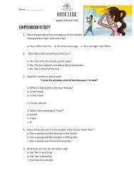 reading comprehension exercise