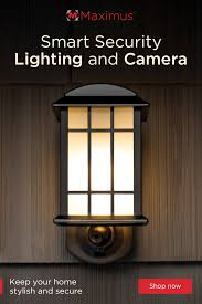 Hd Camera Porch Light With Two Way Talk And Motion Sensor Keep Your Home Stylish And Secure Porch Sensor Light Security Lights Motion Sensor Lights
