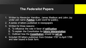 The Federalist Papers  Alexander Hamilton  James Madison  John Jay     essay on the lady with the dog