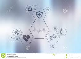 Medical Concept On Virtual Screen Healthcare Online