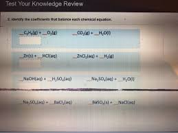 knowledge review 2 identify the