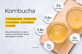 kombucha nutrition facts and health