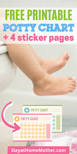 free printable potty chart
