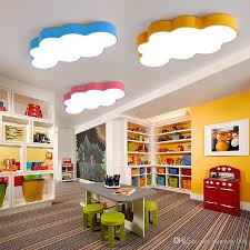 2020 Led Cloud Kids Room Lighting Children Ceiling Lamp Baby Ceiling Light With Yellow Blue Red White Color For Boys Girls Bedroom Fixtures From Sunway168 57 29 Dhgate Com