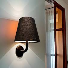Wall Sconce Lamp With Black Conical