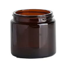 Pack Of 49 X 120ml Amber Glass Jar