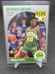 Shawn kemp is one of the best power forwards of the 90s and early 2000s. 1990 Nba Hoops Shawn Kemp 279 Value 0 01 352 98 Mavin