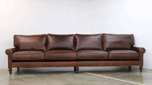 extra long leather sofas couches