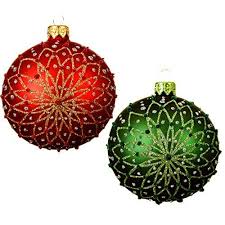 Mouth Blown Glass Ornaments