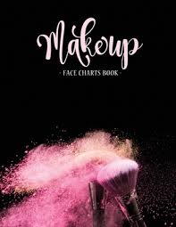 Makeup Face Charts Book The Blank Portfolio Workbook