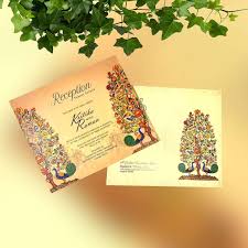 multicolor wedding card anantmaya