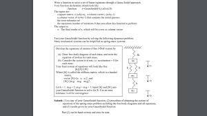 Solve A Set Of Linear Equations Chegg