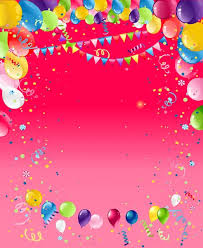 colorful happy birthday background