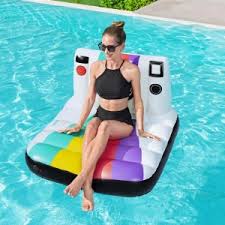 pose n float inflatable pool lounger