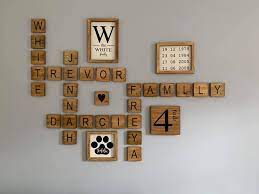 Giant Scrabble Letter Tiles The House