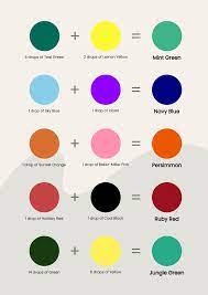free food coloring chart templates