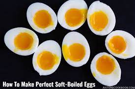 Low pressure 3 minutes + quick release. How To Make Perfect Soft Boiled Eggs Hanjuku Tamago Just One Cookbook