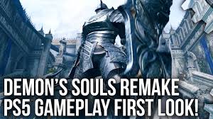souls remake ps5 gameplay trailer