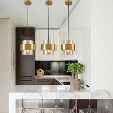 Glass Lamp Kitchen Pendant Light Modern