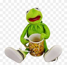 kermit coffee break frog work funny
