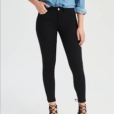 Mossimo Black Mid Rise Jeggings