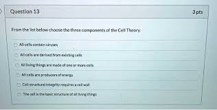 cell theory all cells contain viruses