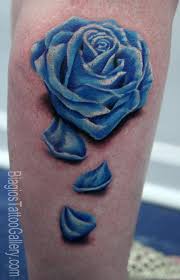 Then this could be for you. Blue Rose With Petal By Adam Ray