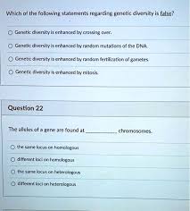 dna genetic diversity