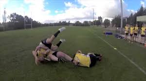 rugby breakdown the body roll