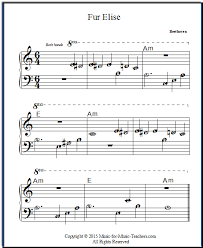 Pop, blues, jazz, folk, rap, classical, … musescore offers a public domain section composed of about 2000 songs that you can download for free in pdf and midi format (after creating your account). Fur Elise Free Easy Printable Sheet Music For Beginner Piano