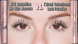 new maybelline sky high mascara vs l