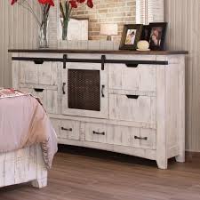 Pueblo Dresser White Ifd Furniture 1