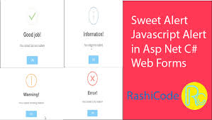 how to show sweet alert in javascript