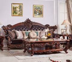 maharaja royal sofa set with high