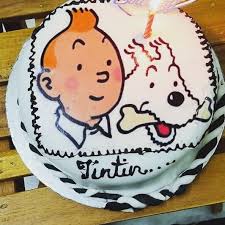 Find & download free graphic resources for cake decoration. Love Baking This Cake For A Lady Tintin Facebook