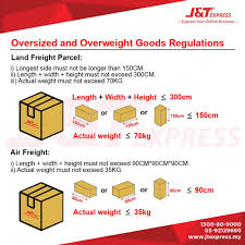 Their sustainability in implementing advanced it management systems improves the world express delivery services and customer service qualities with the fastest, most convenient and. Oversize And Overweight Goods Regulations Post J T Express Malaysia Sdn Bhd
