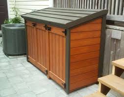 Outdoor Garbage Storage