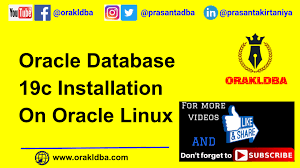 oracle database 19c installation on
