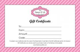 013 Free Template For Gift Certificate Sample Phenomenal