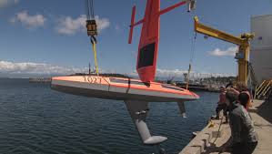 noaa launching drones to sail west
