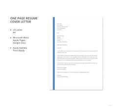 Resume Cover Letter 23 Free Word Pdf Documents Download