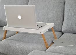 Aimed at the individual who is constantly working in front of a computer screen, it addresses use this foldable walnut lap desk at home to bring a loved one breakfast in bed or to work from home in your recliner or on the couch. Lap Desks For People Who Work From Home