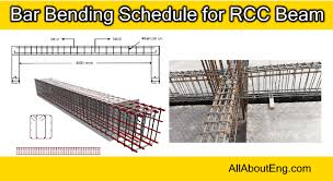 bar bending schedule for rcc beam all