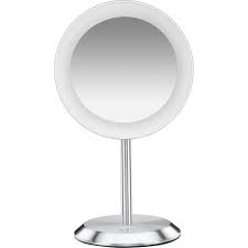 conair 8x led single sided stand mirror