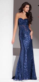 Tony Bowls Le Gala 115516 Sequin Gown With Illusion